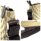 GUCCI Shoulder Bag 110054 GG canvas Beige Brown SilverMetal Shoulder Bag Messenger bag Women Used Authentic