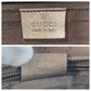 GUCCI Shoulder Bag 201732 PVC Metallic Brown SilverMetal Shoulder Bag Messenger bag GG implementation Women Used Authentic