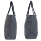 GUCCI Tote Bag 31243 GG canvas, leather black Tote Bag Shoulder Bag Women Used Authentic