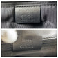 GUCCI Tote Bag 31243 GG canvas, leather Black SilverMetal Tote Bag Shoulder Bag Women Used Authentic