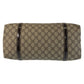 GUCCI Tote Bag 197953 GG Supreme Canvas Beige Brown Gold Metal