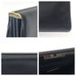 PRADA business bag leather Black GoldMetal business bag clutch bag Safiano logo Women Used Authentic