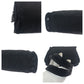 PRADA Tote Bag Nylon Black SilverMetal Tote Bag Shoulder Bag Test Triangle With logo Women Used Authentic