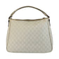 GUCCI Handbag 189898 GG Supreme Canvas white Handbag Women Used Authentic