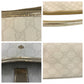 GUCCI Handbag 189898 GG Supreme Canvas white Handbag Women Used Authentic