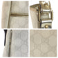 GUCCI Handbag 189898 GG Supreme Canvas white Handbag Women Used Authentic