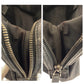 GUCCI Tote Bag 113009 GG canvas, leather Black SilverMetal Tote Bag handbag Women Used Authentic