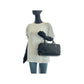 GUCCI Tote Bag 113009 GG canvas, leather Black SilverMetal Tote Bag handbag Women Used Authentic