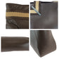 GUCCI Tote Bag 002 1135 leather Brown Tote Bag Shoulder Bag Sherry line Women Used Authentic