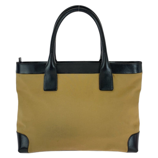 GUCCI Tote Bag 002 1119 Canvas, Leather beige Tote Bag Shoulder Bag Sherry line Women Used Authentic