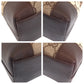 GUCCI Tote Bag 33890 GG canvas, leather Brown beige Tote Bag Shoulder Bag Women Used Authentic