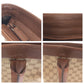 GUCCI Tote Bag 33890 GG canvas, leather Brown beige Tote Bag Shoulder Bag Women Used Authentic
