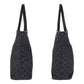GUCCI Tote Bag 31243 GG canvas, leather black Tote Bag Shoulder Bag Women Used Authentic