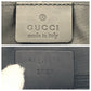 GUCCI Tote Bag 002 1010 GG canvas Black SilverMetal Tote Bag handbag Bamboo Women Used Authentic