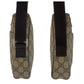 GUCCI Shoulder Bag 122754 GG Supreme Canvas beige Shoulder Bag pochette Women Used Authentic