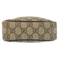 GUCCI Shoulder Bag 122754 GG Supreme Canvas beige Shoulder Bag pochette Women Used Authentic