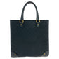 GUCCI Tote Bag 120898 GG canvas, leather black Tote Bag Shoulder Bag Studs Women Used Authentic
