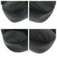 PRADA Shoulder Bag Nylon Black SilverMetal Test Triangle With logo