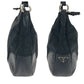 PRADA Shoulder Bag Nylon Black SilverMetal Test Triangle With logo