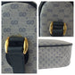 GUCCI Shoulder Bag 89 02 077 GG Supreme Canvas gray Shoulder Bag pochette Old Gucci Women Used Authentic