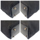GUCCI Tote Bag 120840 GG canvas, leather Black SilverMetal Tote Bag Shoulder Bag Women Used Authentic