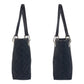 GUCCI Tote Bag 120840 GG canvas, leather Black SilverMetal Tote Bag Shoulder Bag Women Used Authentic