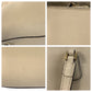 GUCCI Handbag leather white Handbag Interlocking Women Used Authentic