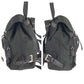 PRADA Backpack Nylon green Backpack Backpack Test Triangle With logo Women Used Authentic