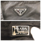 PRADA Backpack Nylon, Leather black Backpacks & Daypacks Backpacks Test Triangle With logo Women Used Authentic