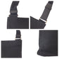 PRADA Shoulder Bag Nylon Black SilverMetal Shoulder Bag Sacoche Test Triangle With logo mens Used Authentic