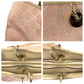GUCCI Tote Bag 139552 GG canvas, leather Pink White Gold Metal Tote Bag Shoulder Bag Women Used Authentic