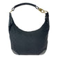 GUCCI Shoulder Bag 001 4157 GG canvas, leather Black GoldMetal Women Used Authentic