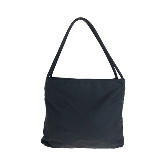 PRADA Tote Bag B6243 Nylon black Tote Bag Shoulder Bag Test Triangle With logo Women Used Authentic