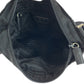PRADA Shoulder Bag Nylon Black SilverMetal Test Triangle With logo