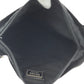 PRADA Shoulder Bag Nylon Black SilverMetal Shoulder Bag pochette Test Triangle With logo Women Used Authentic