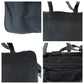 PRADA Shoulder Bag V407S Nylon Black SilverMetal Shoulder Bag Business Bag 2way Test Triangle With logo mens Used Authentic