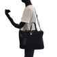 PRADA Shoulder Bag V407S Nylon Black SilverMetal Shoulder Bag Business Bag 2way Test Triangle With logo mens Used Authentic