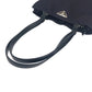 PRADA Tote Bag Nylon purple Tote Bag handbag Test Triangle With logo Women Used Authentic