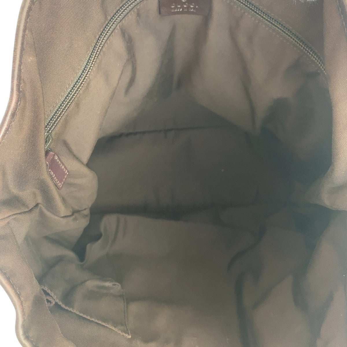 GUCCI Tote Bag 145971 GG canvas Beige brown