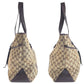 GUCCI Tote Bag 145971 GG canvas Beige brown