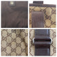 GUCCI Tote Bag 145971 GG canvas Beige brown