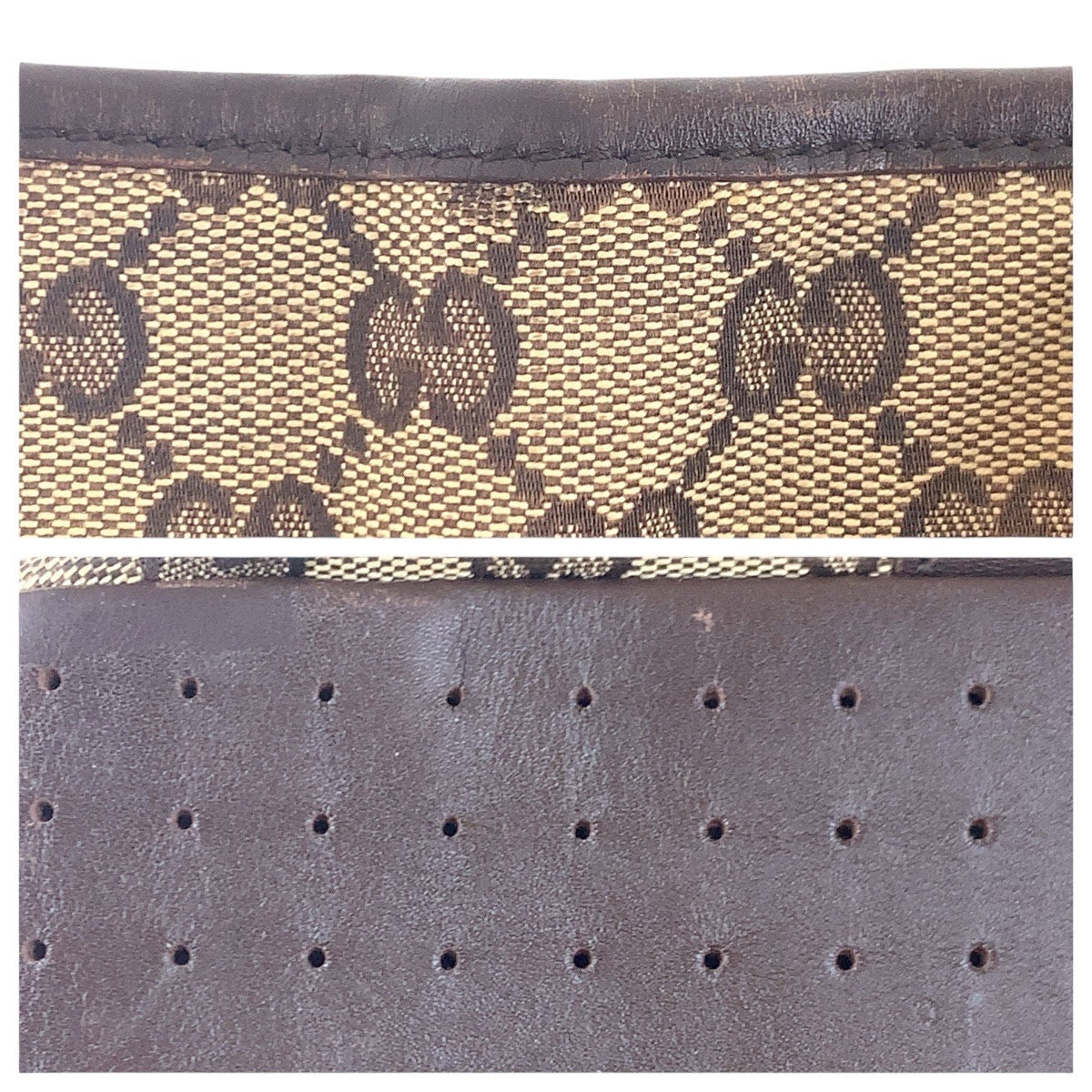 GUCCI Tote Bag 145971 GG canvas Beige brown