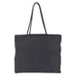 PRADA Tote Bag Nylon Black black Tote Bag Shoulder Bag Test Triangle With logo Women Used Authentic