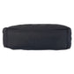 PRADA Tote Bag Nylon Black black Tote Bag Shoulder Bag Test Triangle With logo Women Used Authentic