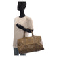 FENDI Handbag PVC, Leather beige Handbag Boston Duffel bag Zucca Women Used Authentic