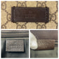 GUCCI Shoulder Bag 110054 GG Supreme canvas, leather beige Shoulder Bag Messenger bag Women Used Authentic