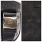 GUCCI Shoulder Bag PVC black Shoulder Bag Messenger bag GG implementation Women Used Authentic