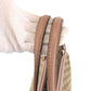 GUCCI Tote Bag 257061 GG canvas, leather beige Tote Bag Shoulder Bag Mayfair Women Used Authentic