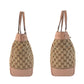 GUCCI Tote Bag 257061 GG canvas, leather beige Tote Bag Shoulder Bag Mayfair Women Used Authentic
