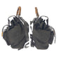 GUCCI Backpack 003 2058 Nylon Khaki Brown SilverMetal Backpack Backpack Bamboo Old Gucci Women Used Authentic